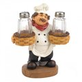 Accent Plus Accent Plus 10019051 Chef Holder Salt & Pepper Shakers Set; Blue 10019051